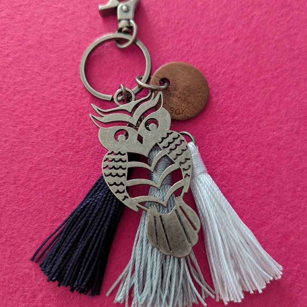 Owl Sakroots Purse Charm - Picture 6 of 6